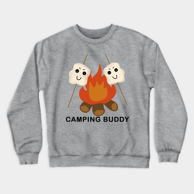 camping BUDDY Crewneck Sweatshirt by ithacaplus